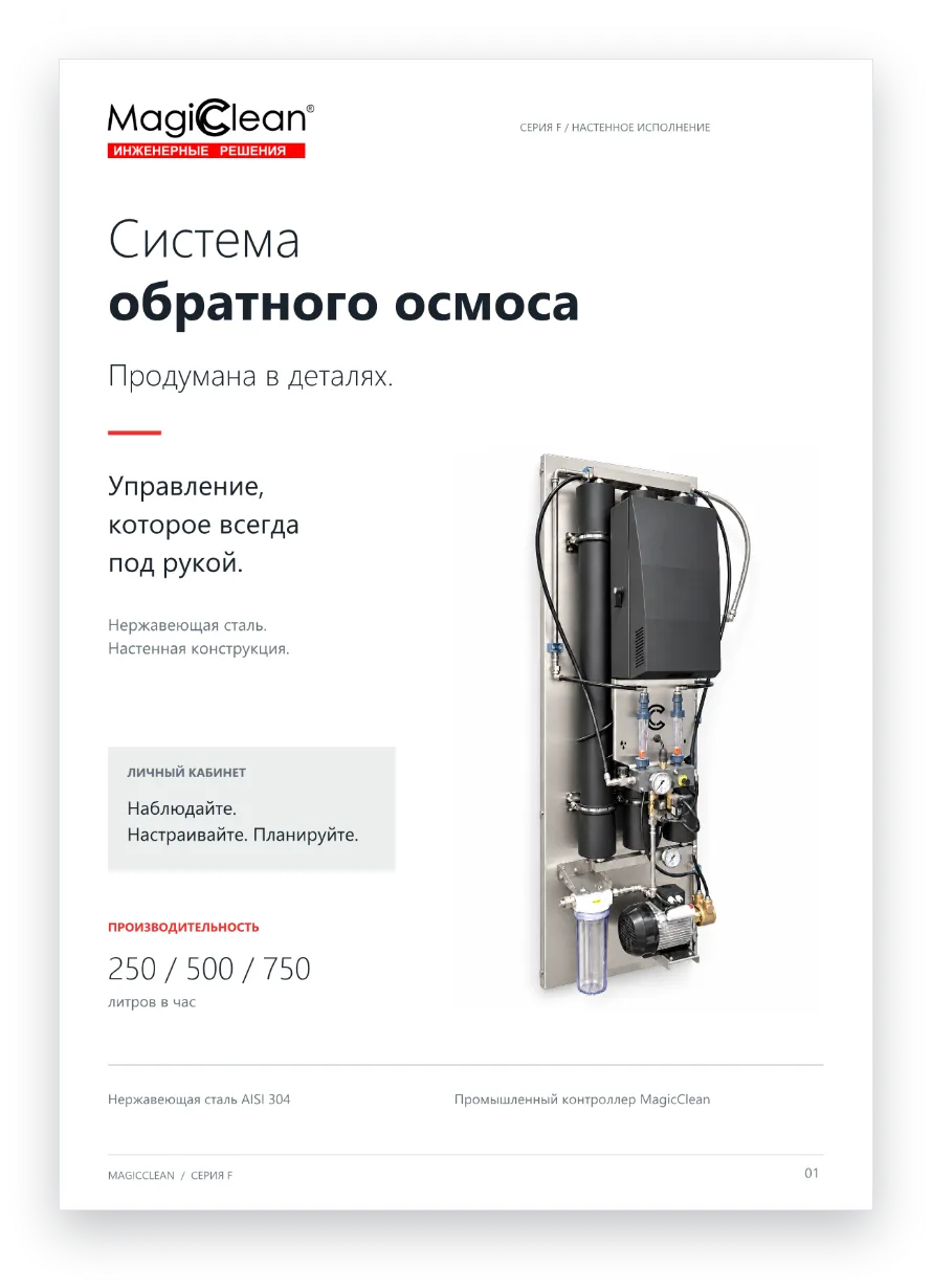 Обложка: Обратный осмос, серия F