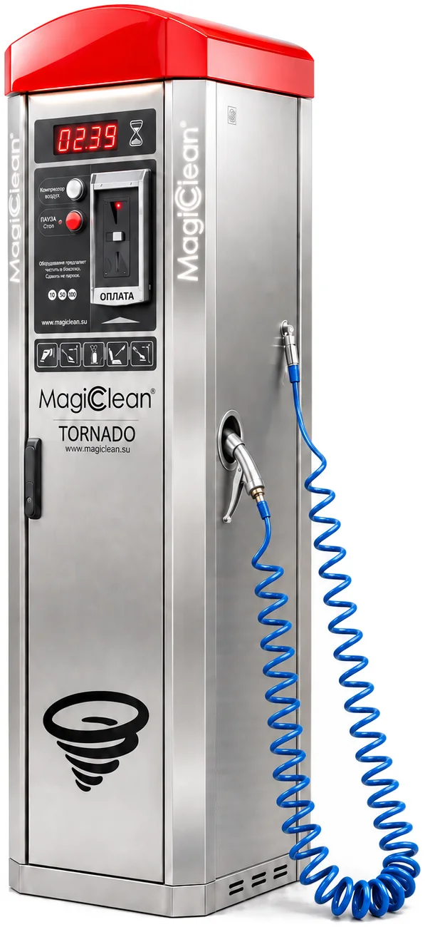 MagicClean TORNADO: расположение узлов