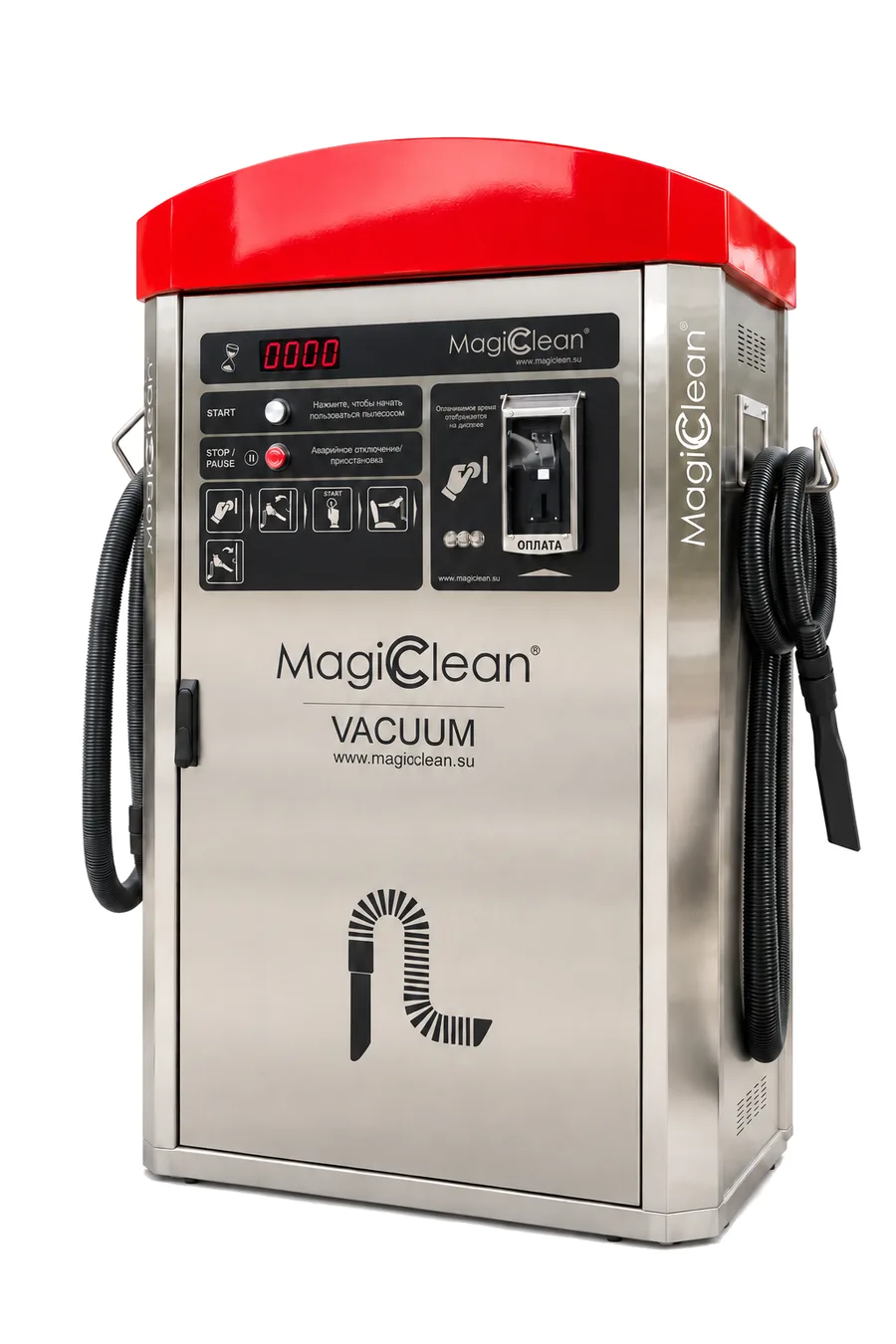 MagicClean VACUUM: расположение узлов